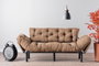 Atelier Del Sofa Nitta Triple - Marrón claro